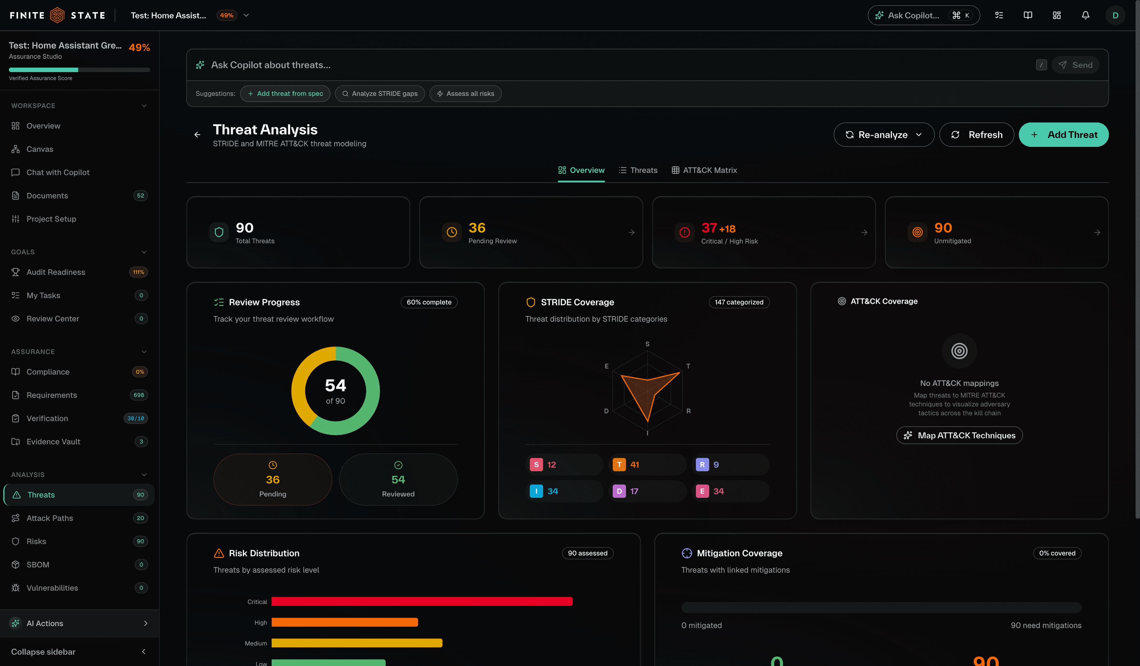 Finite State platform screenshot